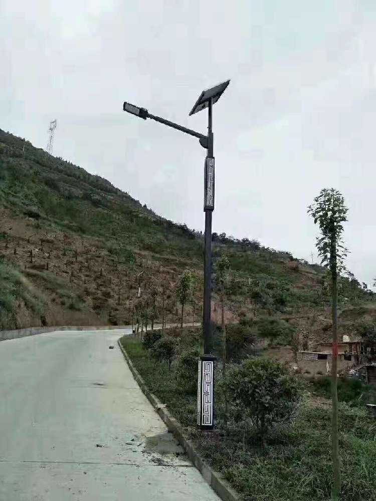 垦利区仿古太阳能路灯